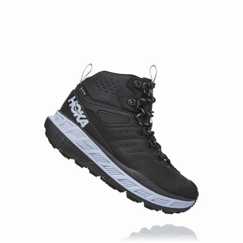 Hoka One One STINSON MID GORE-TEX Lifestyle Shoes For Women India Black IN-3691